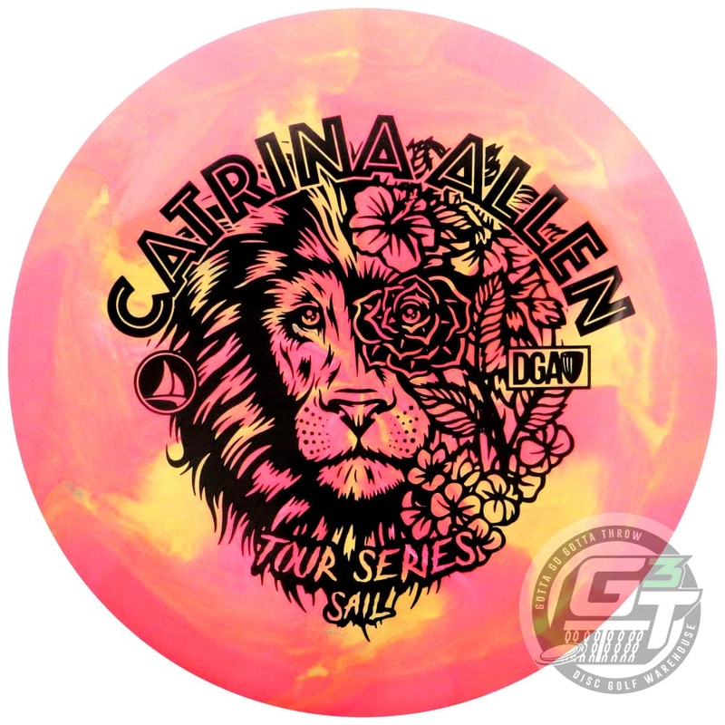 DGA Limited Edition 2022 Tour Series Catrina Allen Proline Sail Distance Driver Golf Disc