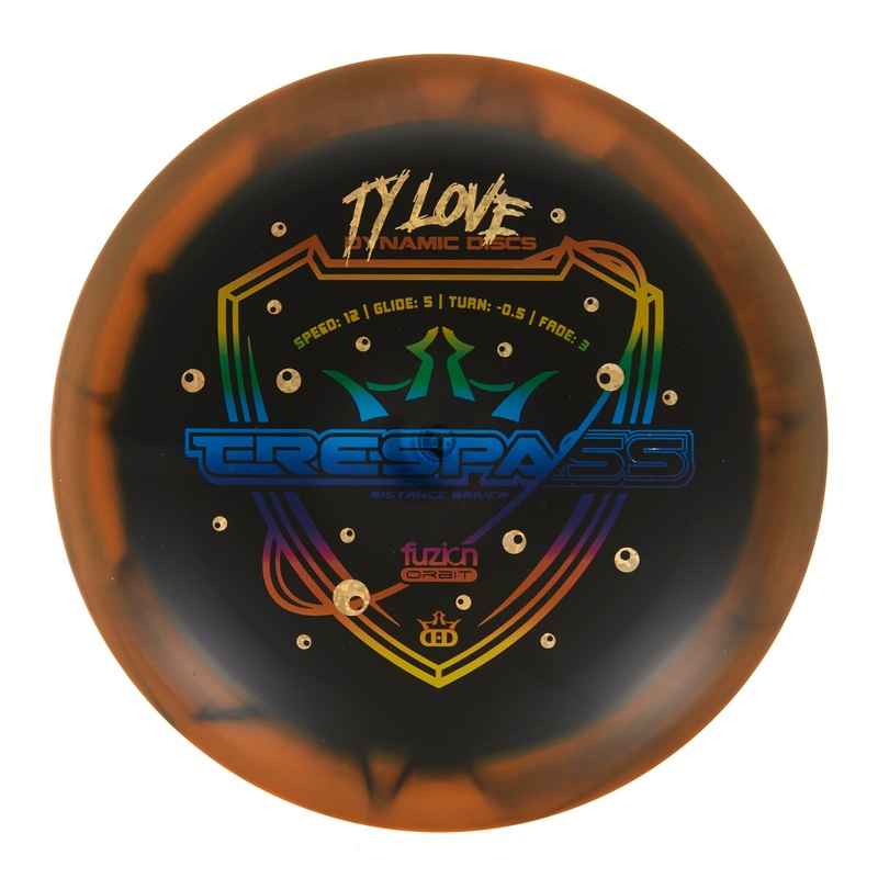 Dynamic Discs Trespass – 2023 Ty Love Team Series Fuzion Orbit 175g | Style 0005