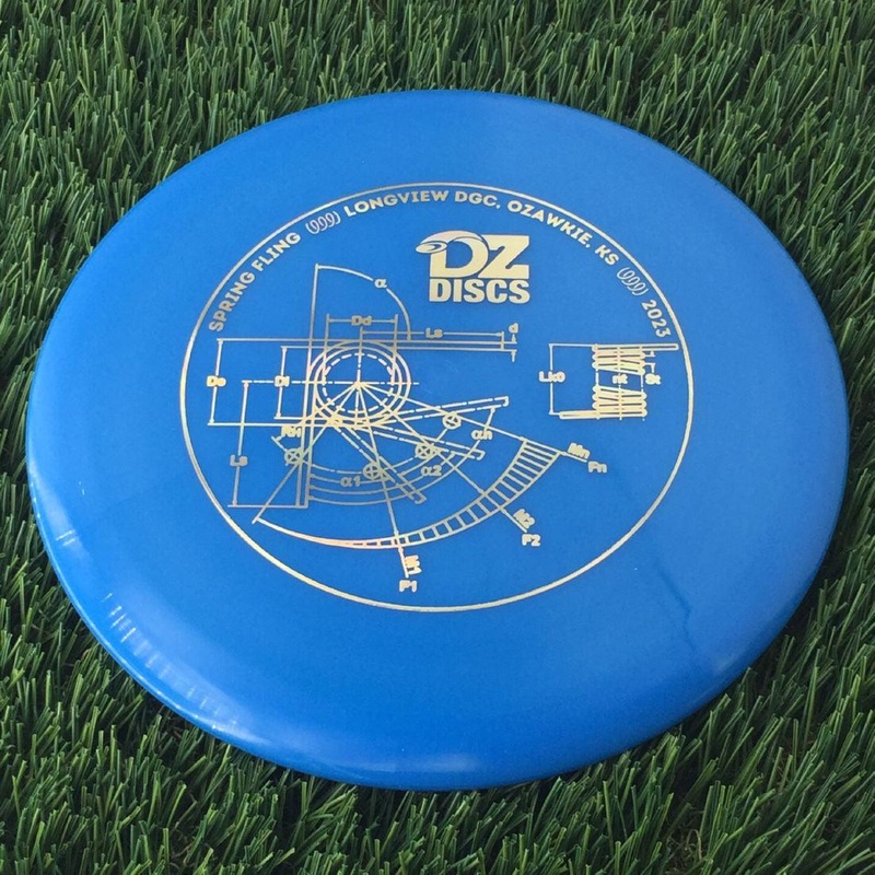 Westside Hybrid Gatekeeper with DZDiscs 2023 Spring Fling – Longview DGC – Ozawkie, KS Stamp – 175g Blue