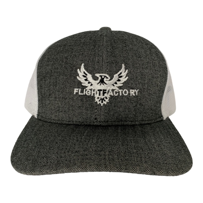 Flight Factory Herringbone Trucker Hats