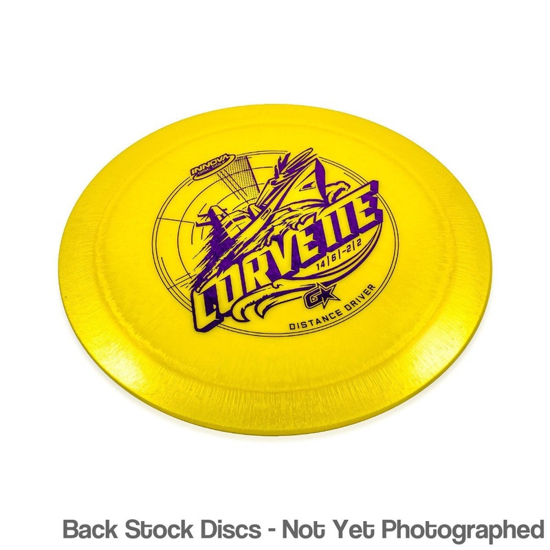 Innova Gstar Corvette Distance Driver (Stock Stamp) [Back Stock Inventory – Disc and Stamp Color WILL VARY]