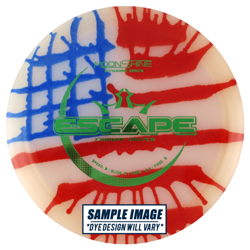 Dynamic Discs MyDye Moonshine Glow Lucid Escape Fairway Driver Golf Disc