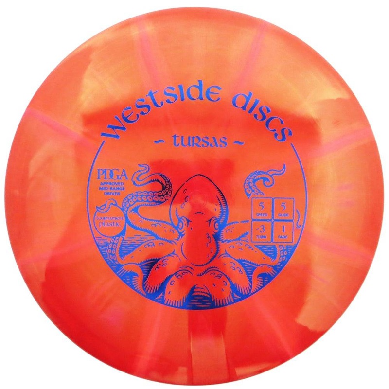Westside Tournament Burst Tursas Midrange Golf Disc