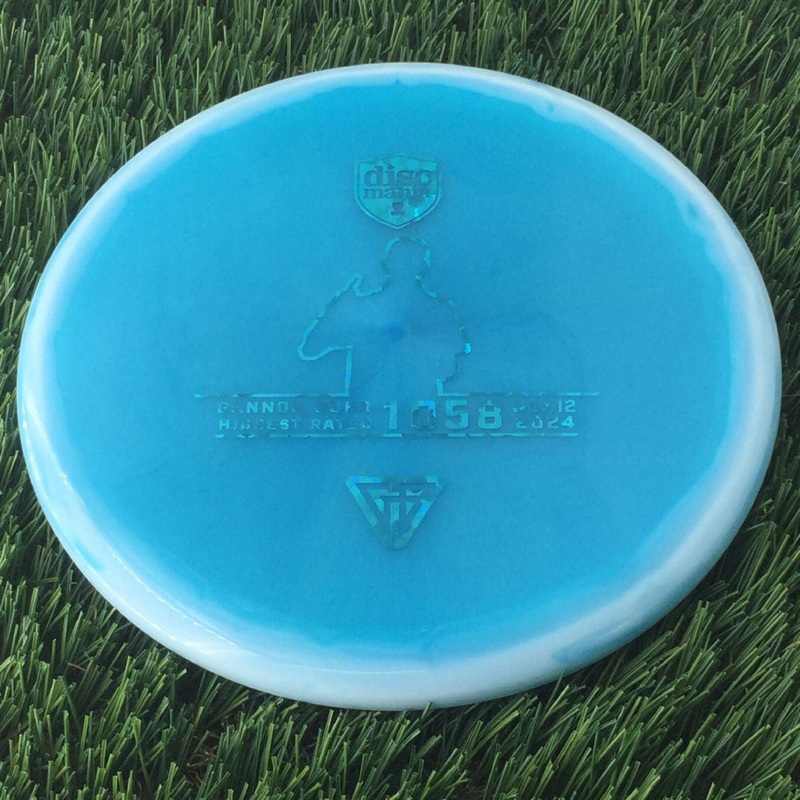 Discmania Horizon C-Line Color Glow P3X with Gannon Buhr – Highest Rated 1058 – Nov 12, 2024 – GB Logo Stamp – 175g – Translucent Bluish White