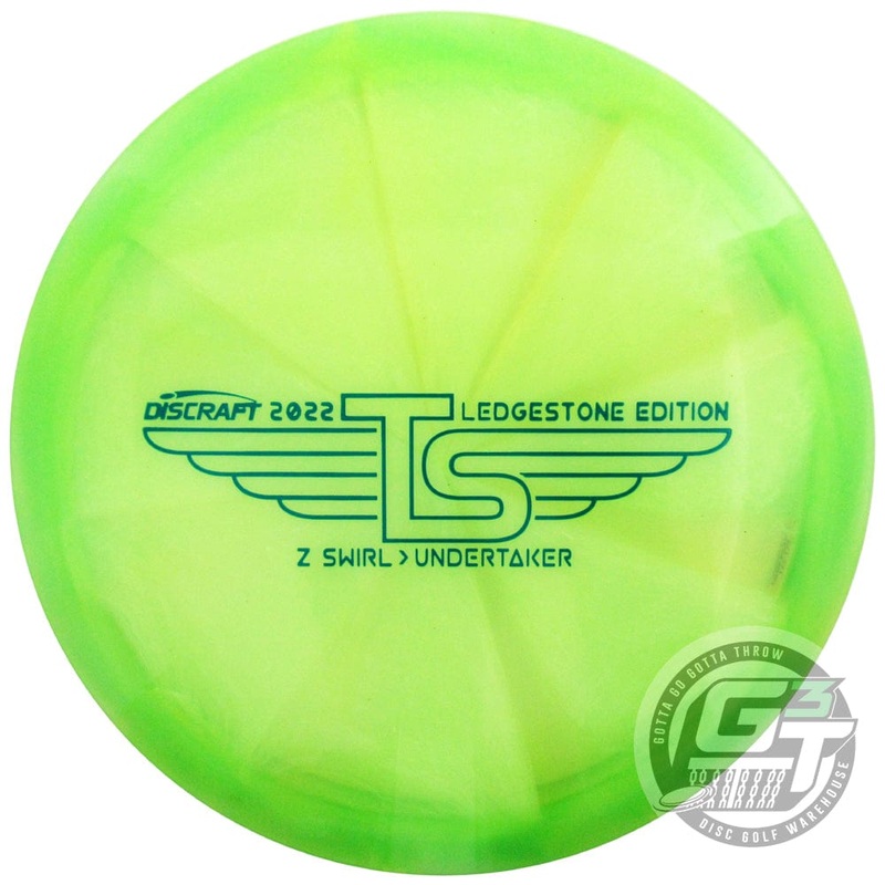 Discraft Limited Edition 2022 Ledgestone Open Swirl Elite Z Undertaker Distance Driver Golf Disc