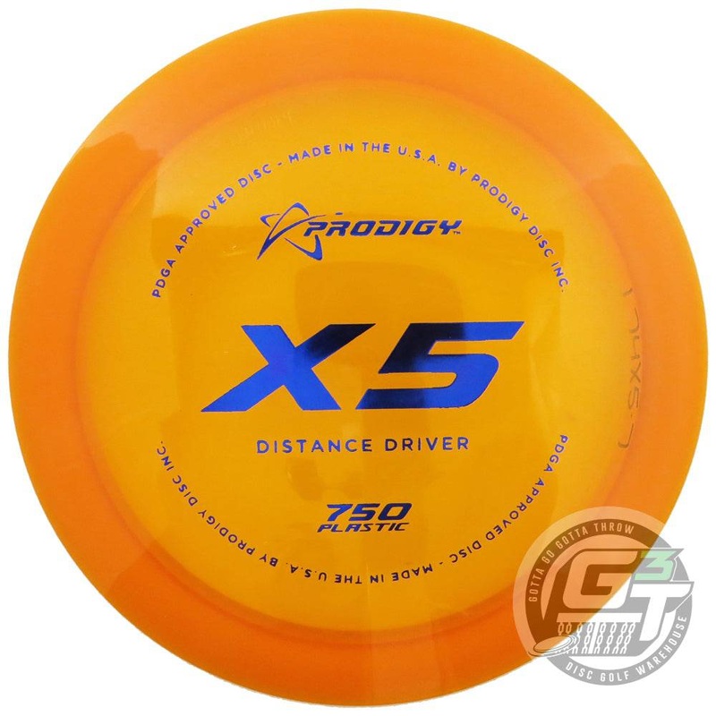 Prodigy 750 Series X5 Distance Driver Golf Disc