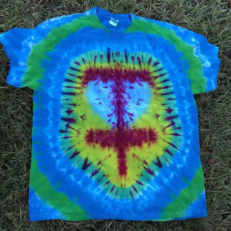 Wat Tha Funk Dyes Tie Dye Basket Dyesket Short Sleeve T-Shirt