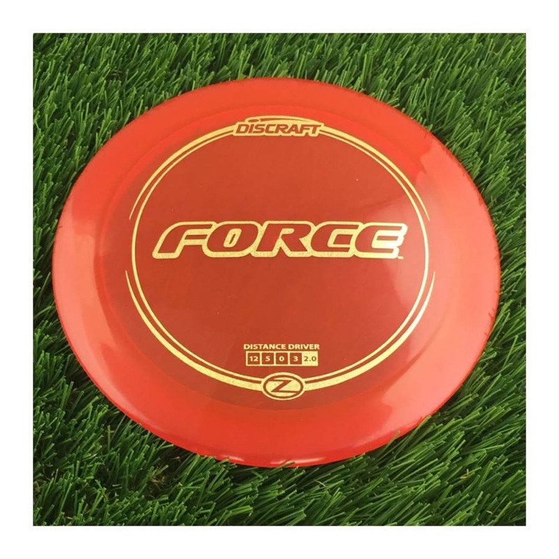 Discraft Elite Z Force – 172g – Translucent Red