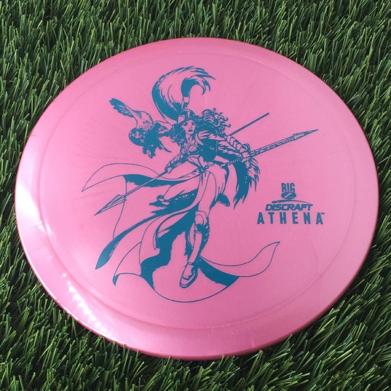 Discraft Big Z Collection Athena with Big Z Stock Stamp with Inside Rim Embossed PM Paul McBeth Stamp – 174g – Solid Purple