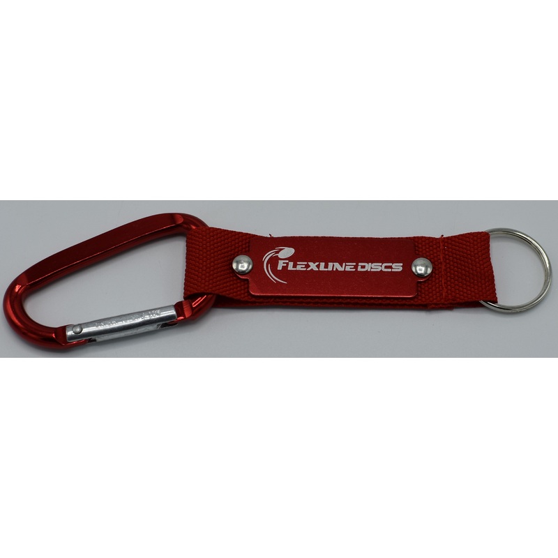 Flexlinediscs Keychain (with Carabiner)