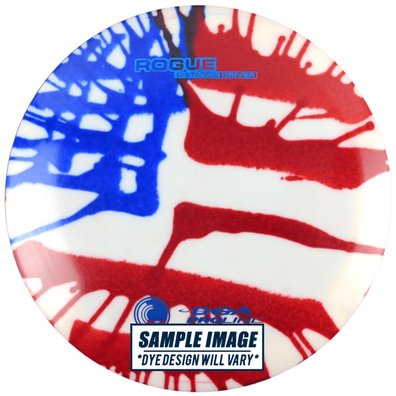 DGA Tie-Dye Proline Rogue Distance Driver Golf Disc