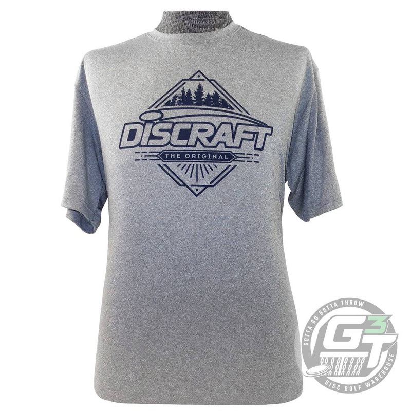 Discraft Trees Short Sleeve Rapid Dry Performance Disc Golf T-Shirt