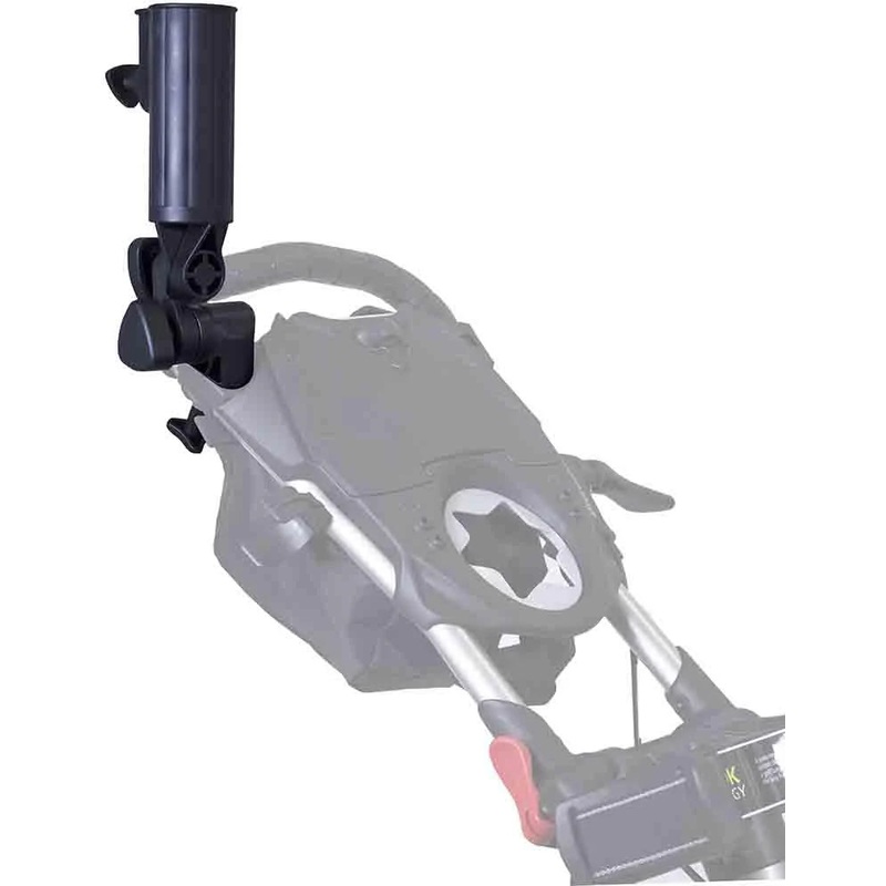 Bag Boy Disc Golf Push Cart Adjustable Umbrella Holder