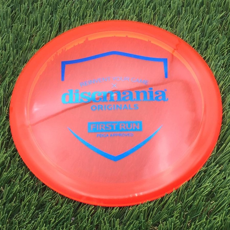 Discmania Italian C-Line CD1 with First Run Stamp – 174g – Translucent Red