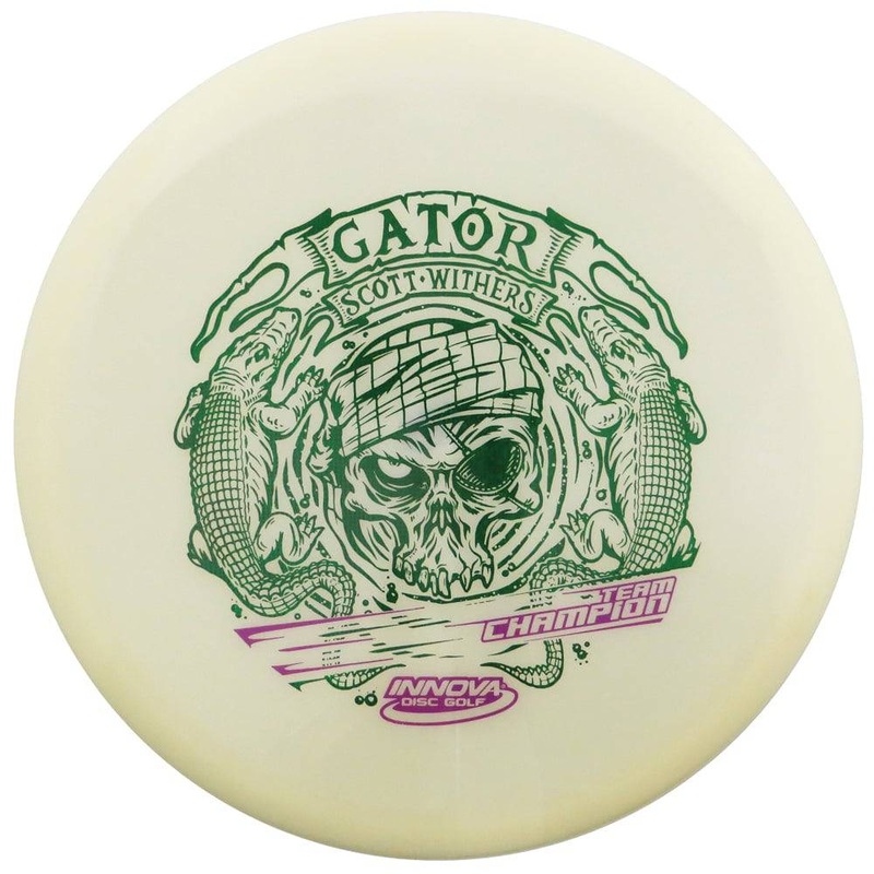 Innova Limited Edition 2020 Tour Series Scott Withers Glow Champion Gator Midrange Golf Disc