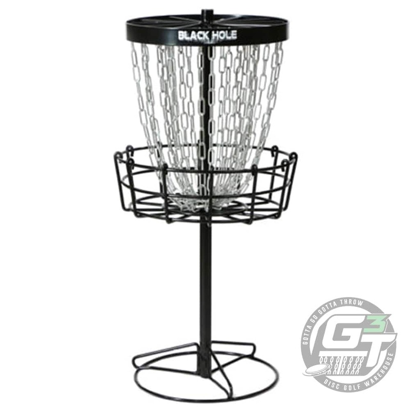 MVP Black Hole Mini Disc Golf Basket