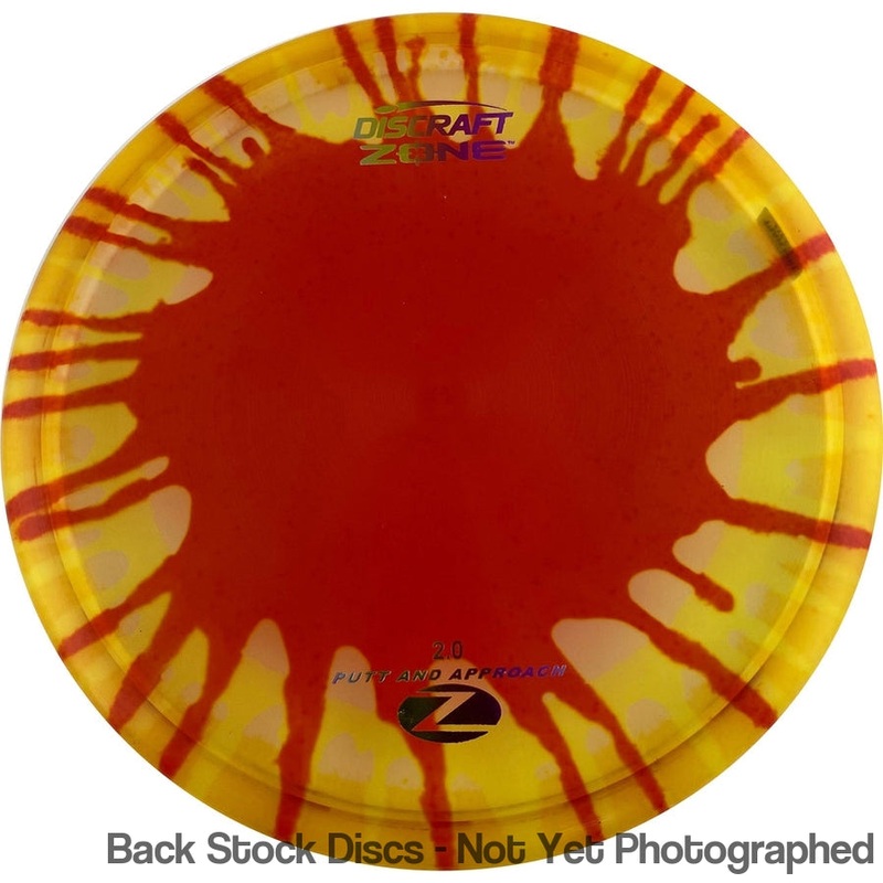 Discraft Elite Z Fly-Dyed Zone Putter (Stock Stamp) [Back Stock Inventory – Disc and Stamp Color WILL VARY]