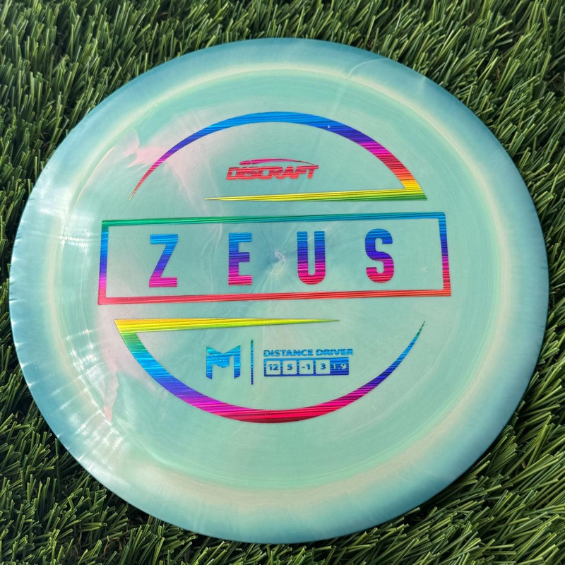 Discraft ESP Zeus with PM Logo Stock Stamp Stamp – 169g Blue