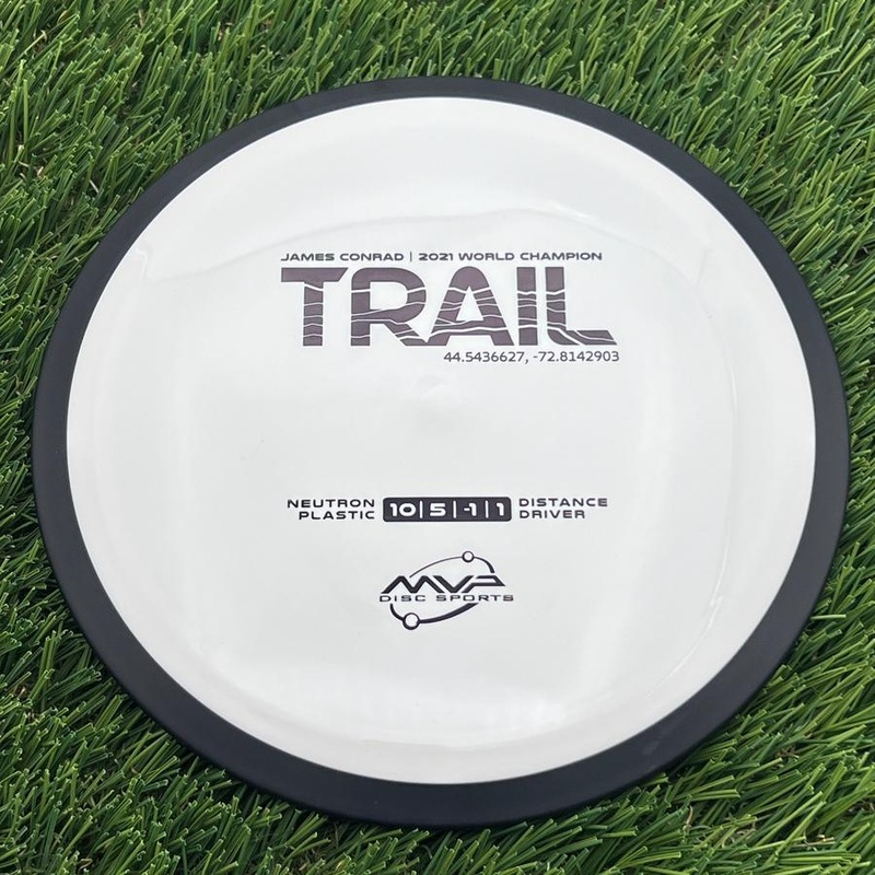 MVP Neutron Trail with James Conrad | 2021 World Champion | 37.7155474,-119.676854 Stamp – 175.5g – White