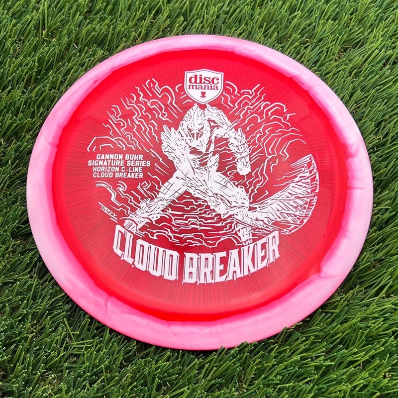 Discmania Horizon C-Line Cloud Breaker with Gannon Buhr Signature Series 2025 Stamp – 175.7g – Bright Pink