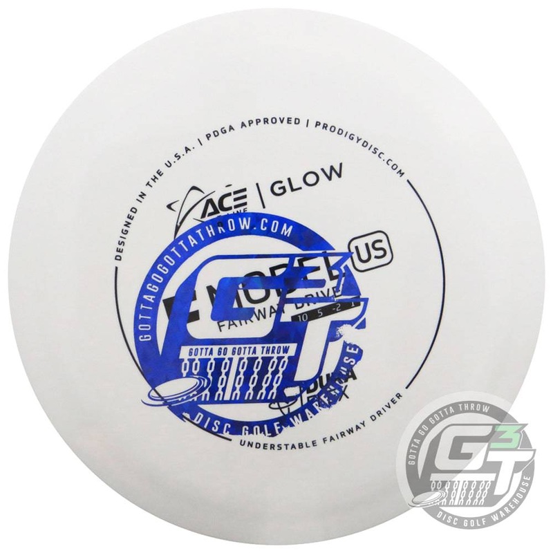 Prodigy Factory Second Ace Line Glow DuraFlex F Model US Fairway Driver Golf Disc