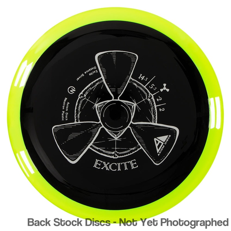 Axiom Neutron Excite Distance Driver (Stock Stamp) [Back Stock Inventory – Disc and Stamp Color WILL VARY]