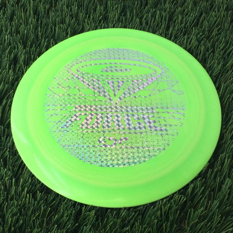 Discraft ESP Force with 2023 Ledgestone Edition – Wave 2 Stamp – 166g Lime Green
