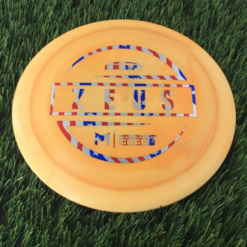 Discraft ESP Zeus with PM Logo Stock Stamp Stamp – 169g Orange