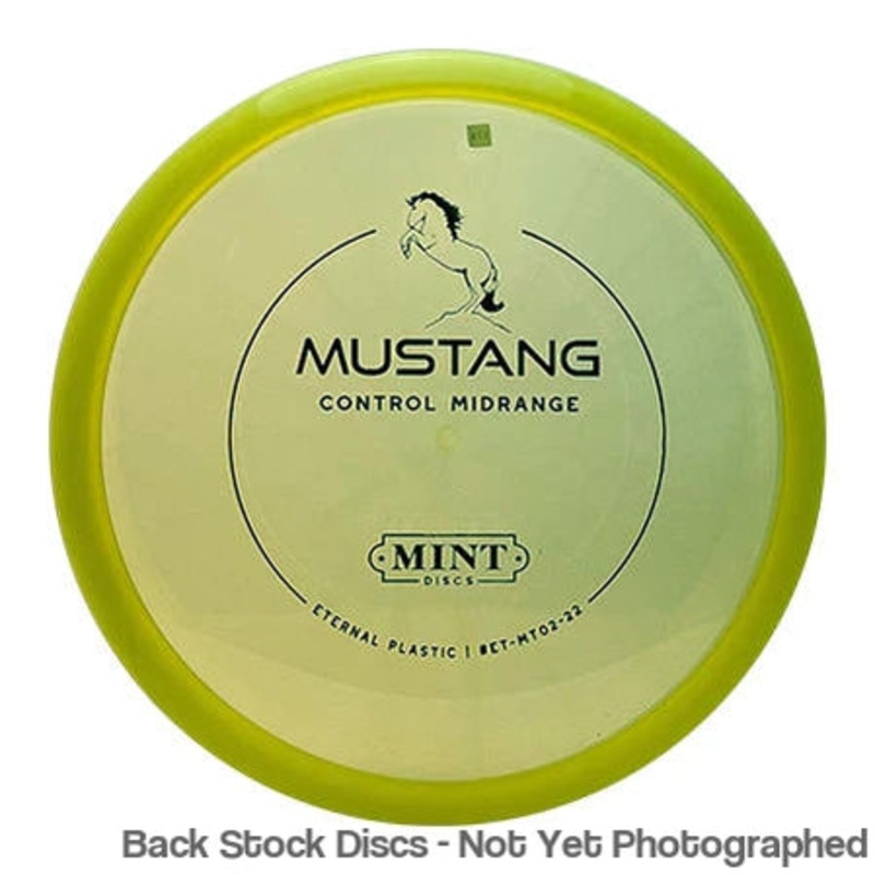 Mint Eternal Mustang Midrange (Stock Stamp) [Back Stock Inventory – Disc and Stamp Color WILL VARY]