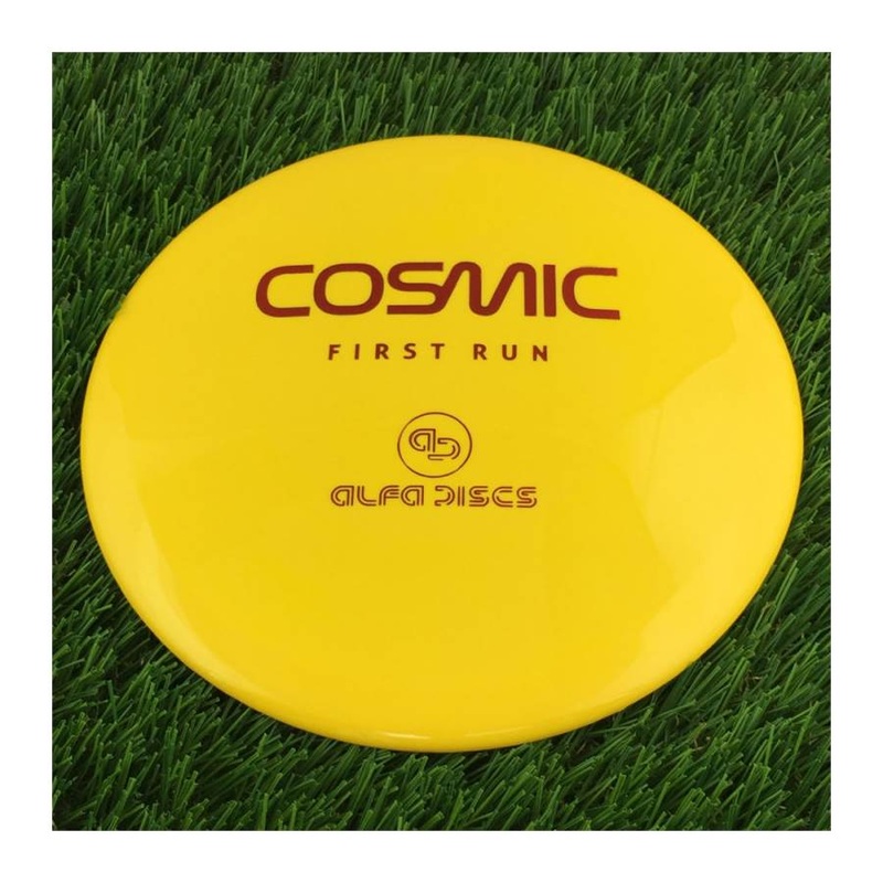 Alfa Chrome Cosmic with First Run Stamp – 176g – Solid Yellow
