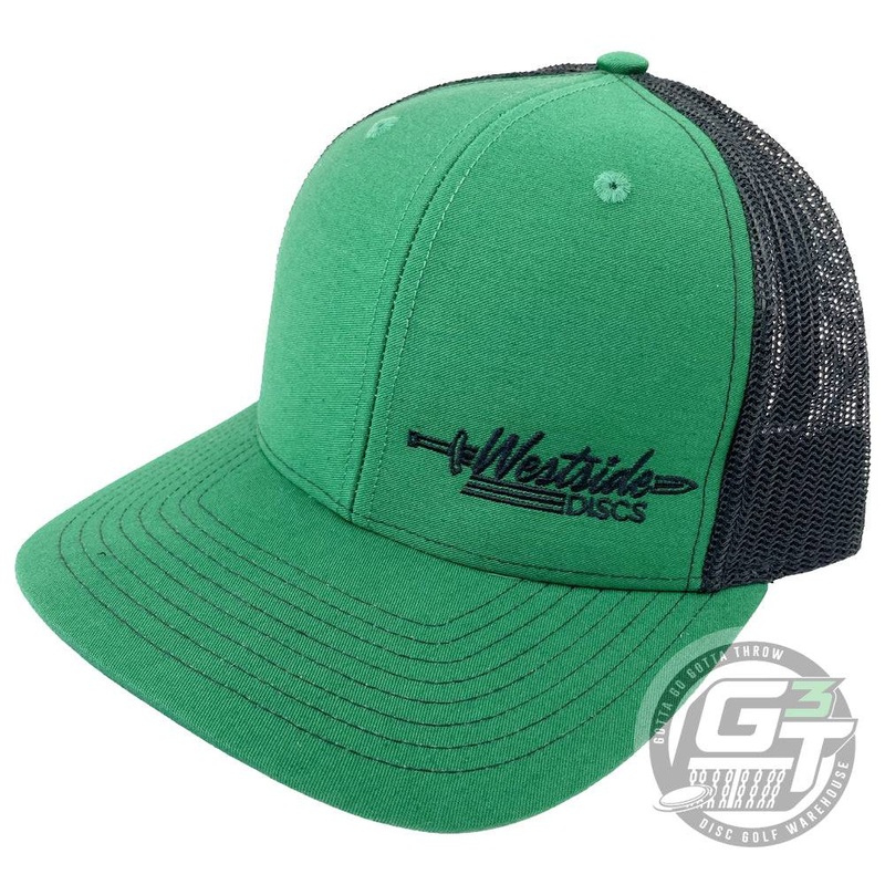 Westside Discs Sword Logo Snapback Mesh Disc Golf Hat