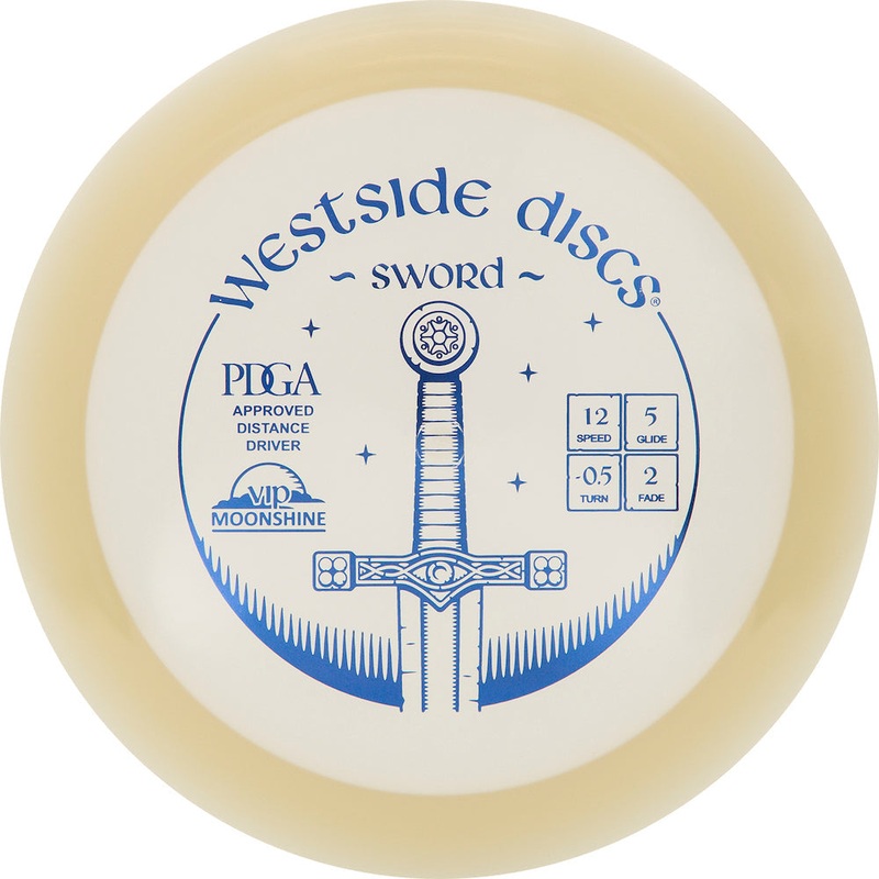 Westside Moonshine Glow VIP Sword Distance Driver Golf Disc