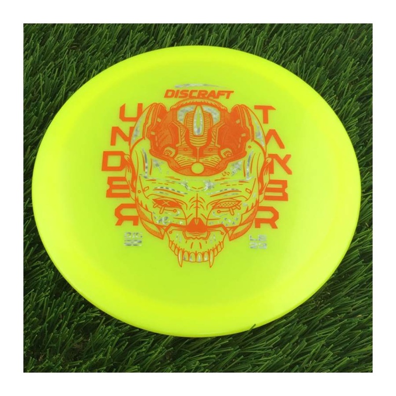 Discraft Big Z Collection Undertaker with 2023 Ledgestone Edition – Wave 3 Stamp – 174g – Solid Bright Yellow