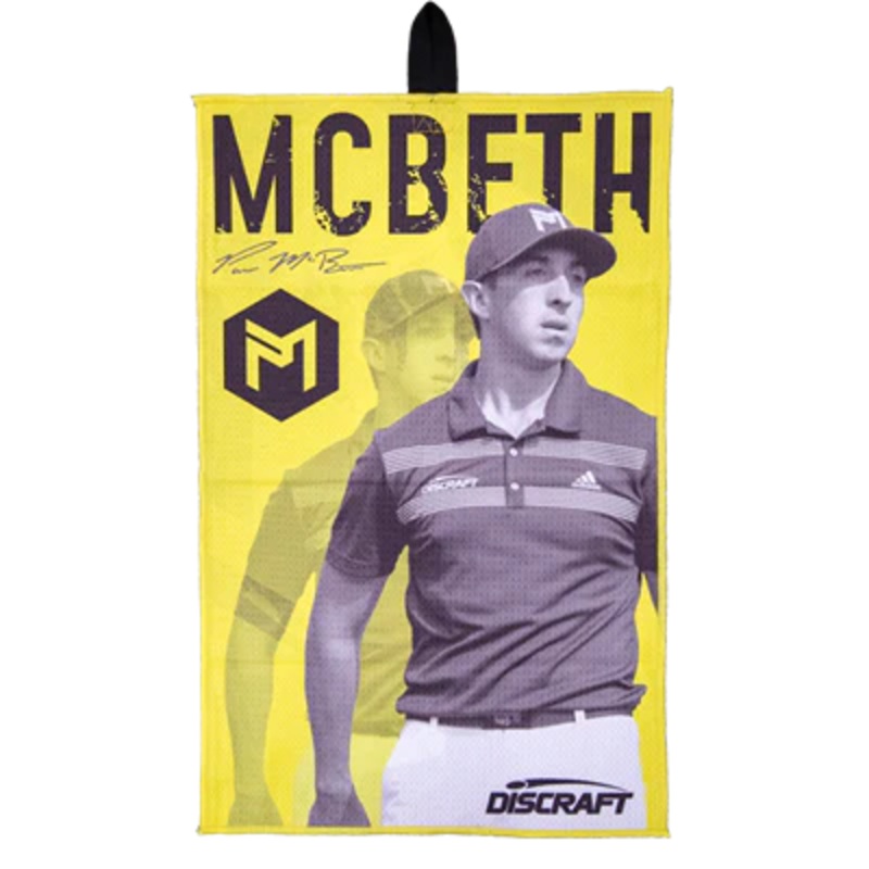 Discraft – Towel – Paul McBeth ***Pick-Up Only***