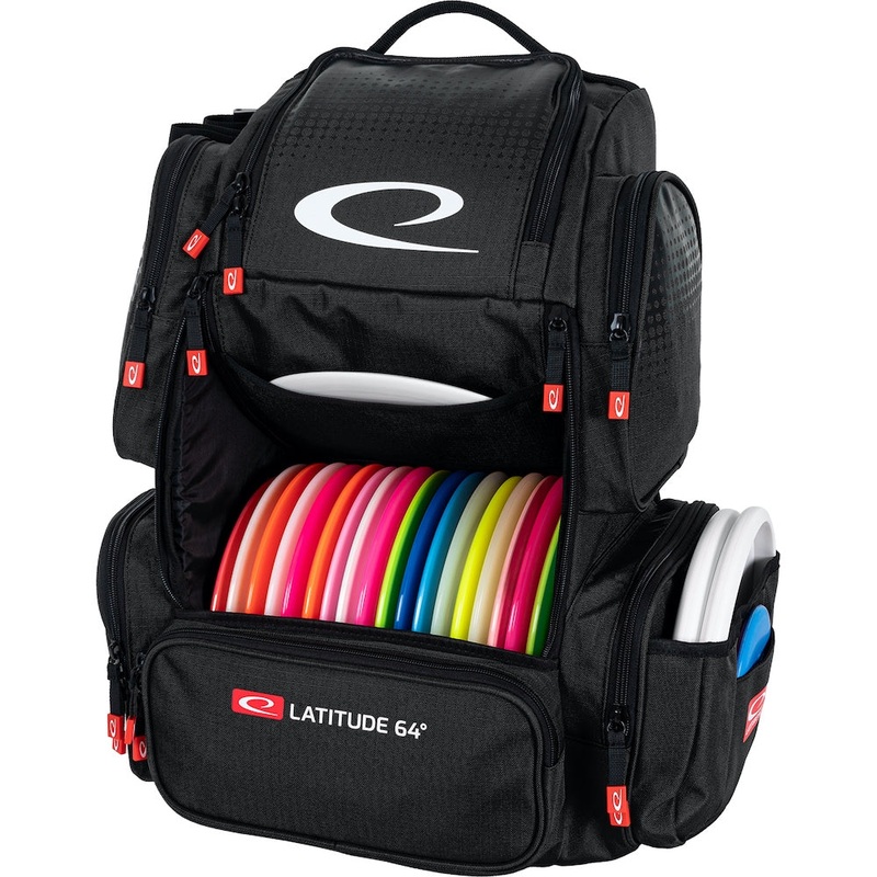 Latitude 64 Luxury E4 Backpack Disc Golf Bag (Black)