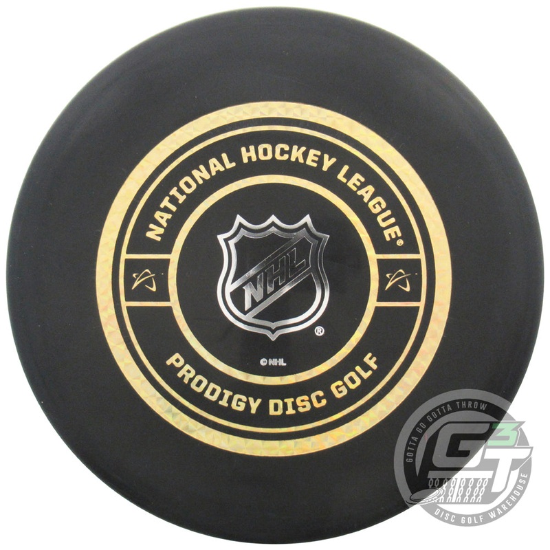 Prodigy NHL Gold Collection NHL Shield Logo 300 Series PA-3 Putter Golf Disc