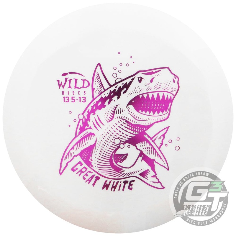 Wild Discs Lava Great White Distance Driver Golf Disc