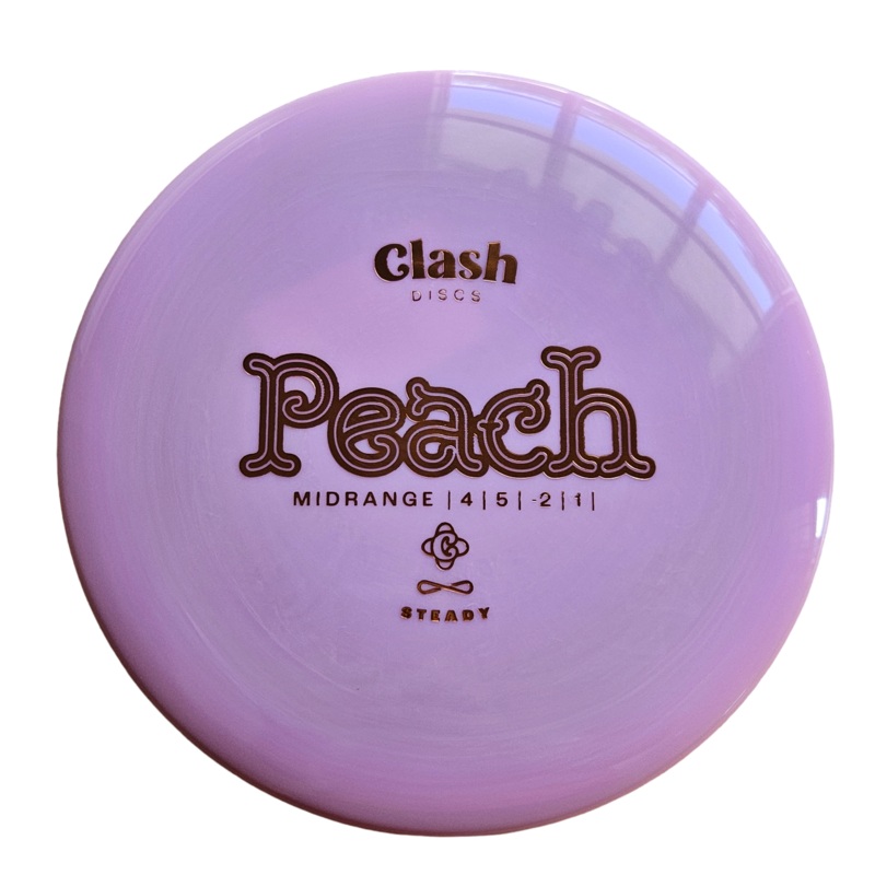 Clash Discs Peach – Steady plastic