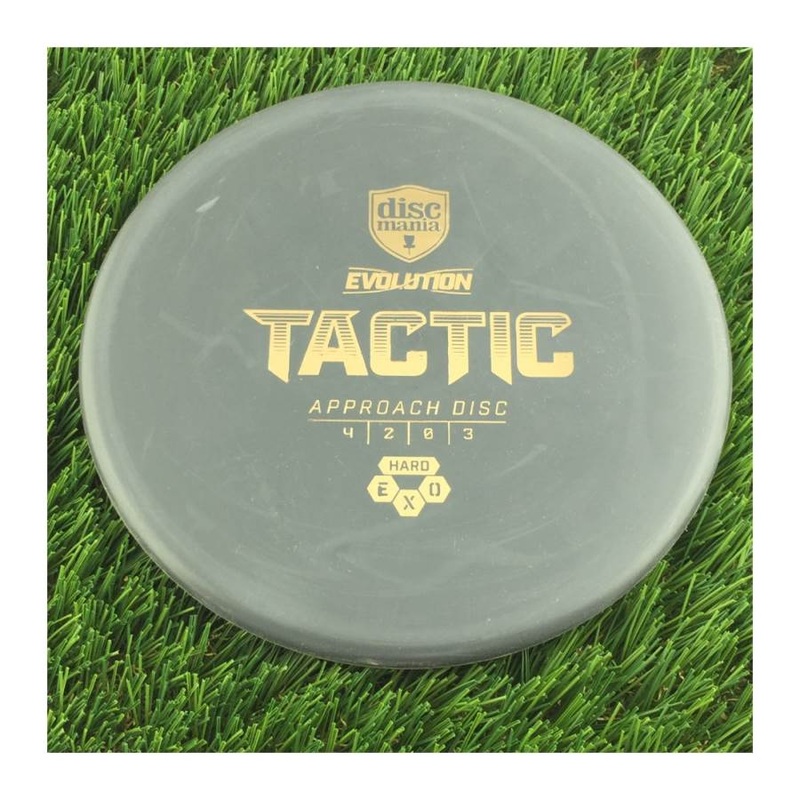 Discmania Evolution EXO Hard Tactic – 174g – Solid Black