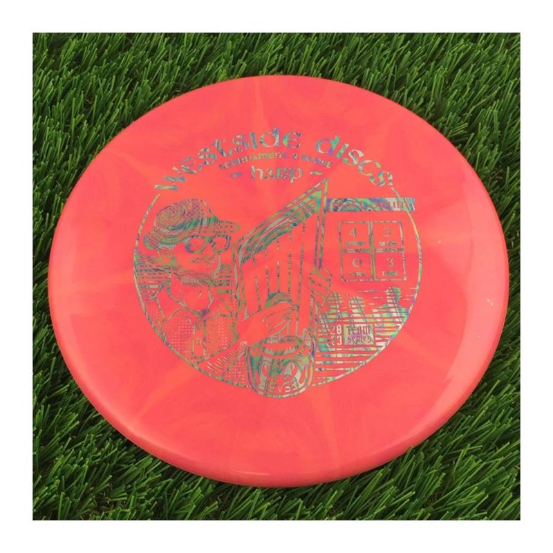 Westside Tournament-X Burst Harp with Matt Orum Playing Harp Team Series 2023 Stamp – 173g – Solid Orangish Pink