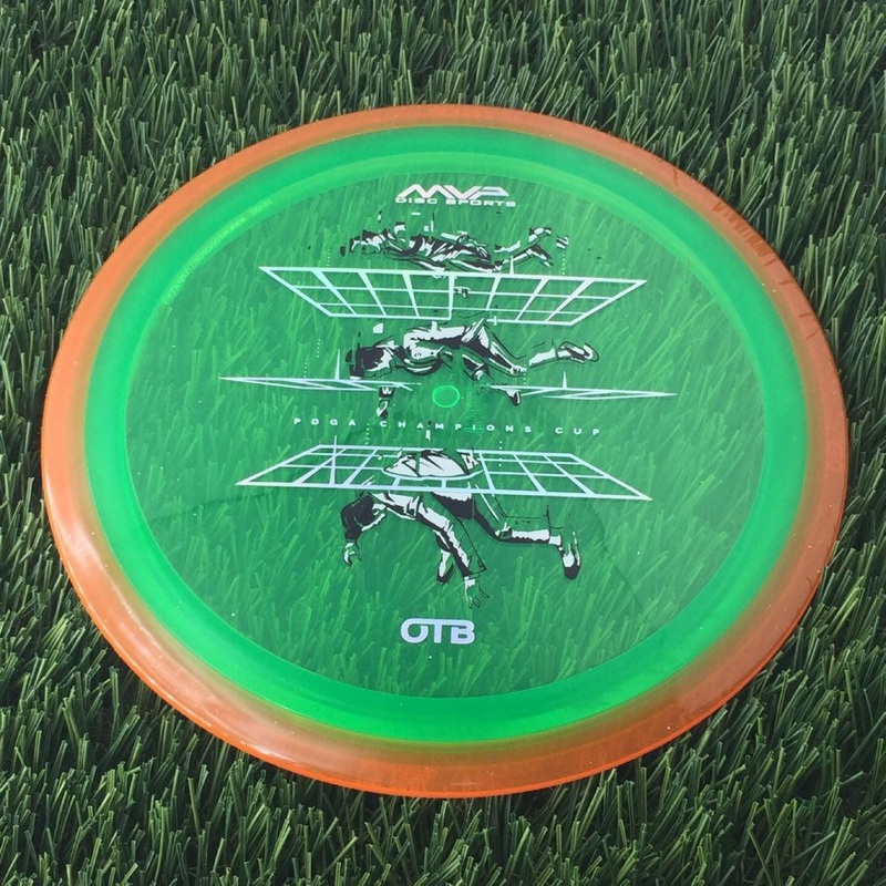 Axiom Prism Proton Soft Defy with OTB Champions Cup 2025 – Ascension to Zero by Matthew Jorde Stamp – 156g – Orange Rim Green