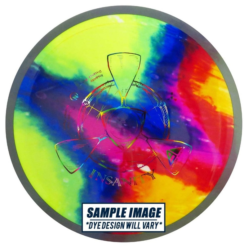 Axiom Tie-Dye Neutron Insanity Distance Driver Golf Disc