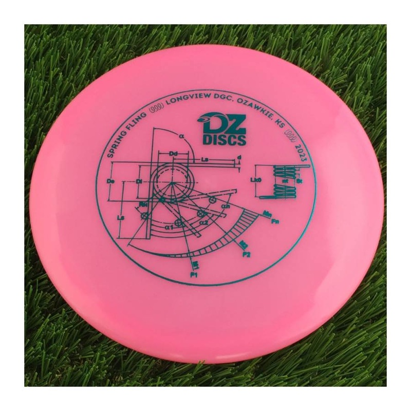 Westside Hybrid Gatekeeper with DZDiscs 2023 Spring Fling – Longview DGC – Ozawkie, KS Stamp – 175g – Solid Pink