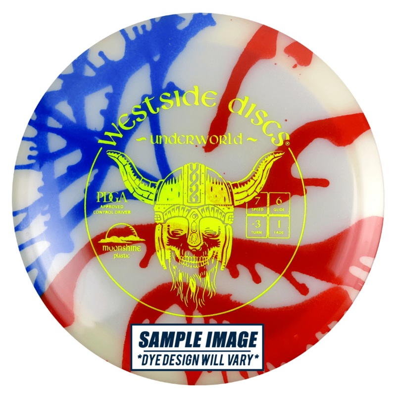 Westside MyDye Moonshine Glow VIP Underworld Fairway Driver Golf Disc