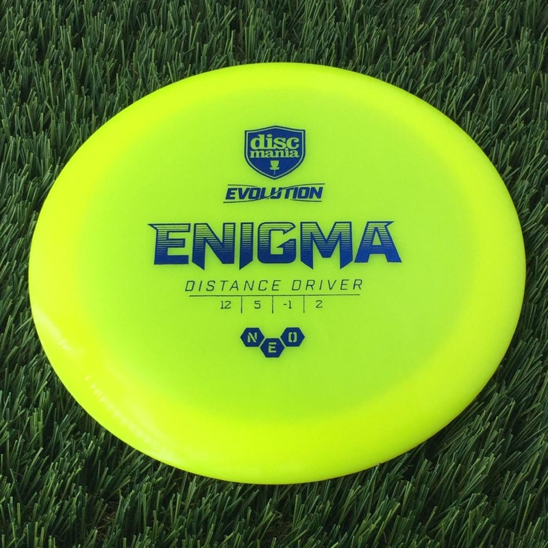Discmania Evolution NEO Enigma – 173g – Translucent Yellow