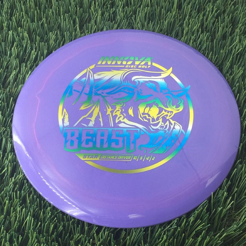 Innova Star Beast with Burst Logo Stock Stamp – 175g Purple