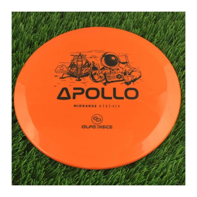 Alfa Chrome Apollo with Special Edition Astronaut Stamp – 176g – Solid Orange
