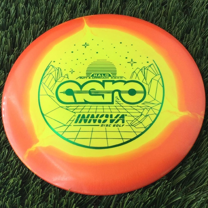Innova Halo Star Aero with Burst Logo Stock Stamp – 174g – Yellowish Orange