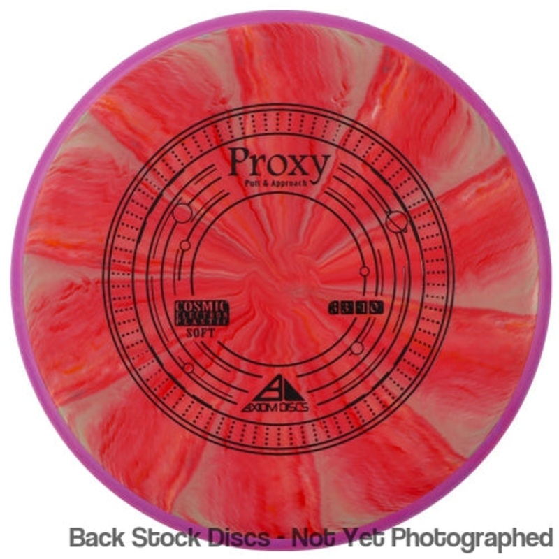 Axiom Cosmic Electron Soft Proxy Putter (Stock Stamp) [Back Stock Inventory – Disc and Stamp Color WILL VARY]