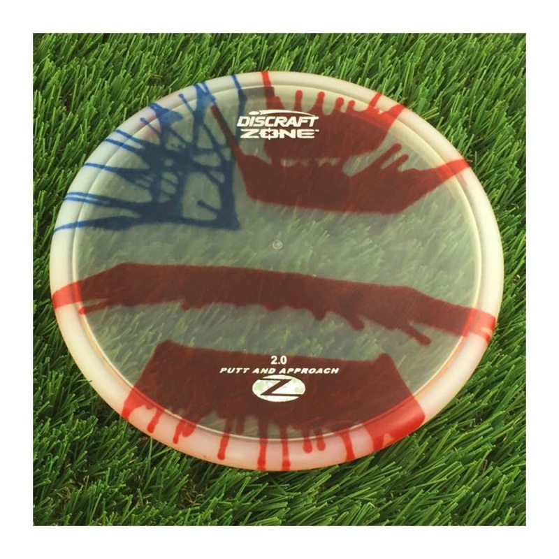 Discraft Elite Z Fly-Dyed Zone – 174g – Translucent Flag